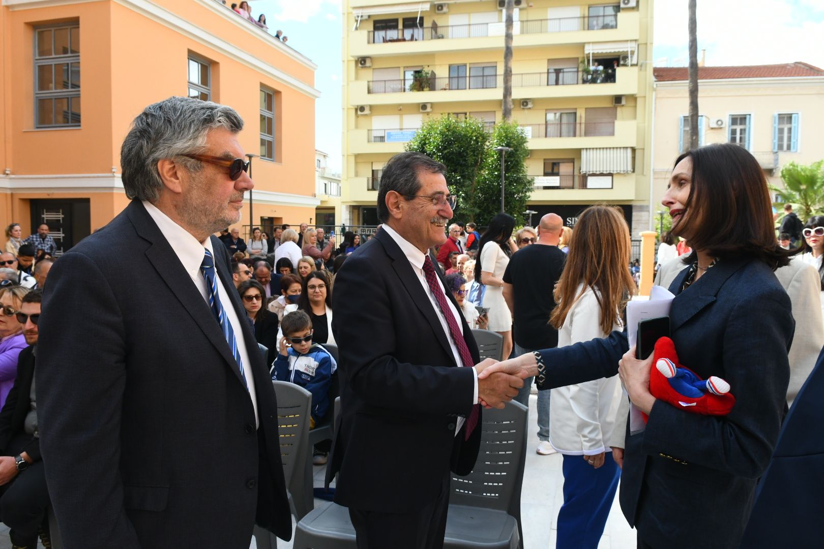 Η Πάτρα υποδέχθηκε στο Δημαρχείο της, την Ολυμπιακή Φλόγα