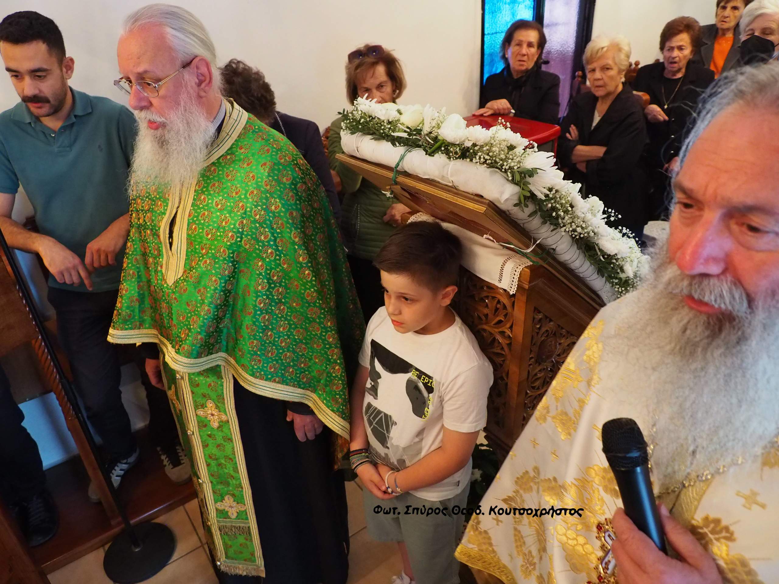 Πανηγυρικός Εσπερινός Οσίου Ιωάννου του Ρώσου στην Ι.Μ. Αγίων Νηπίων
