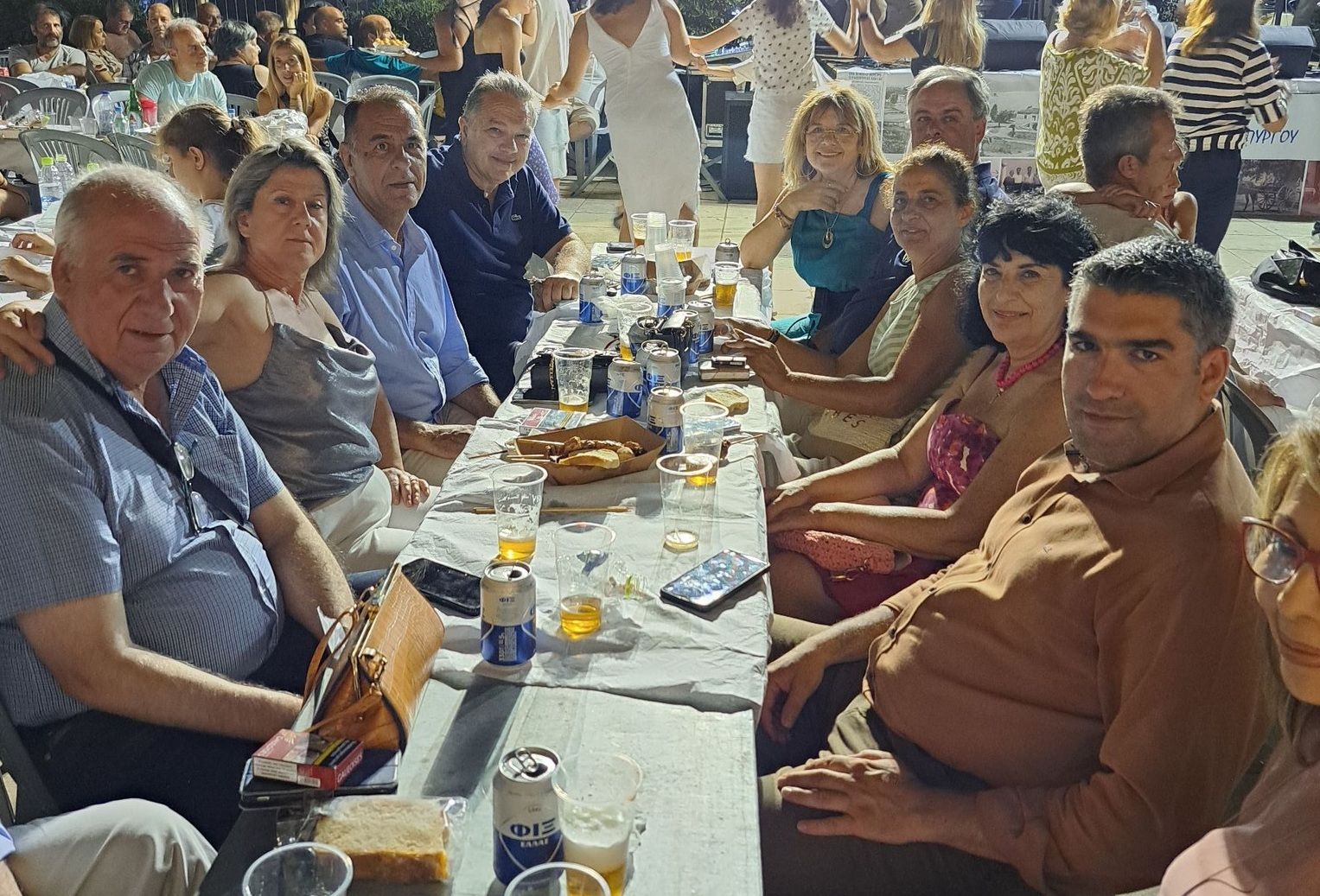 Μία ωραία βραδιά στον Ψαθόπυργο για την «Πάτρα Ενωμένη» του Κώστα Σβόλη