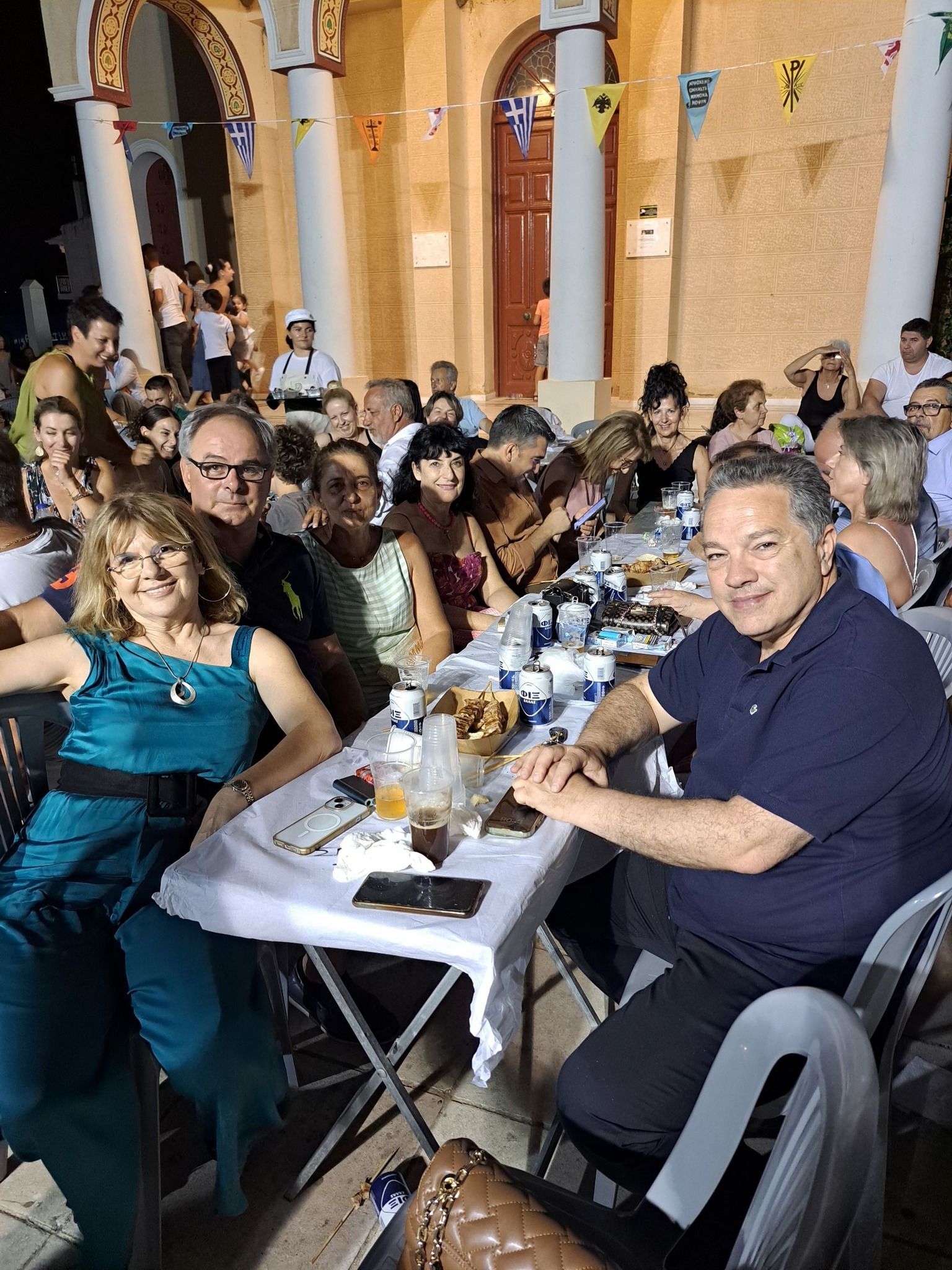 Μία ωραία βραδιά στον Ψαθόπυργο για την «Πάτρα Ενωμένη» του Κώστα Σβόλη