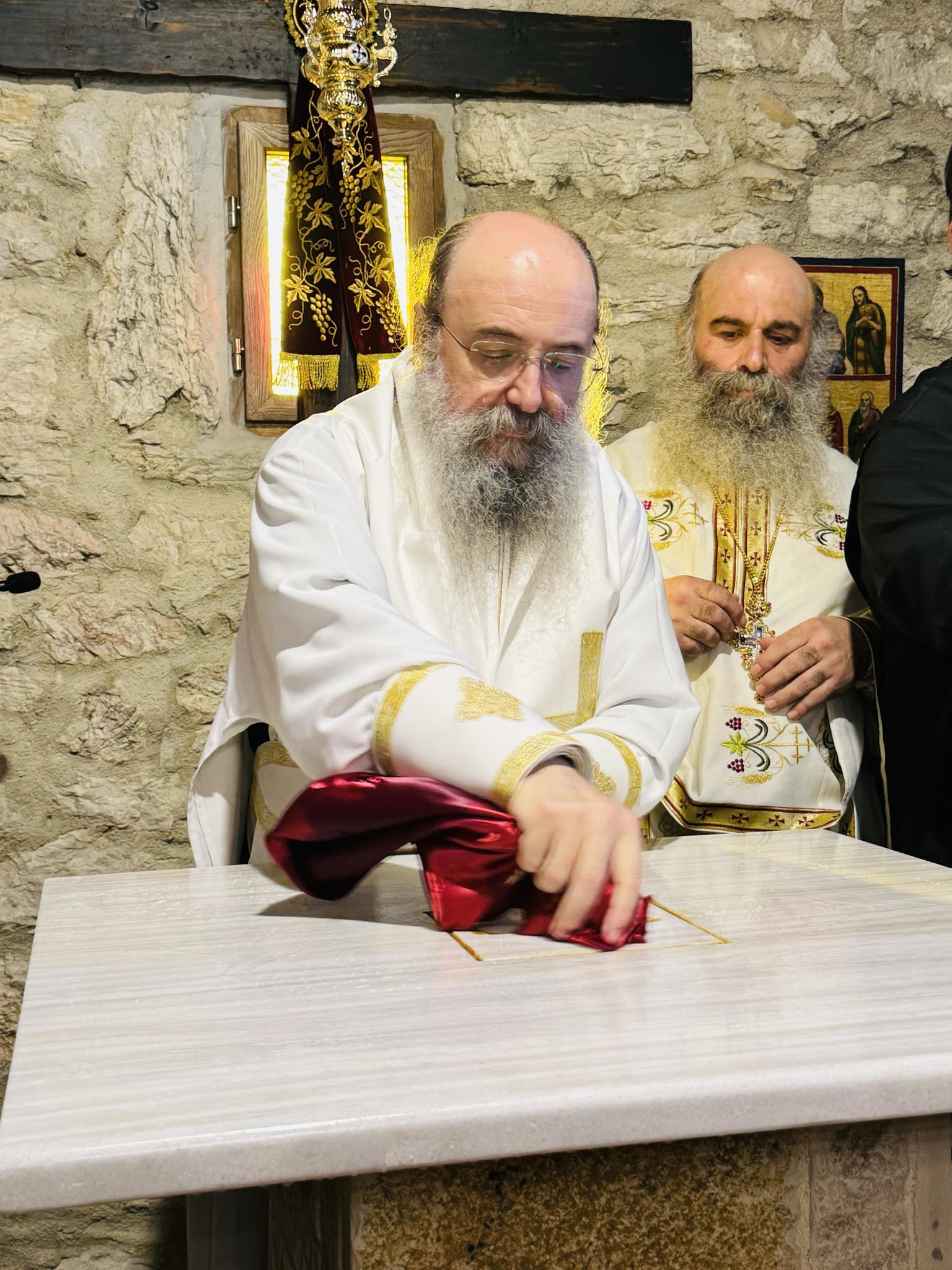 Εγκαινιάστηκε με λαμπρότητα ο πρώτος Ιερός Ναός του Αγίου Γερβασίου