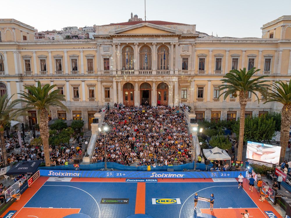 Στη Σύρο το μεγαλύτερο FIBA 3X3 Stoiximan AegeanBall Festival