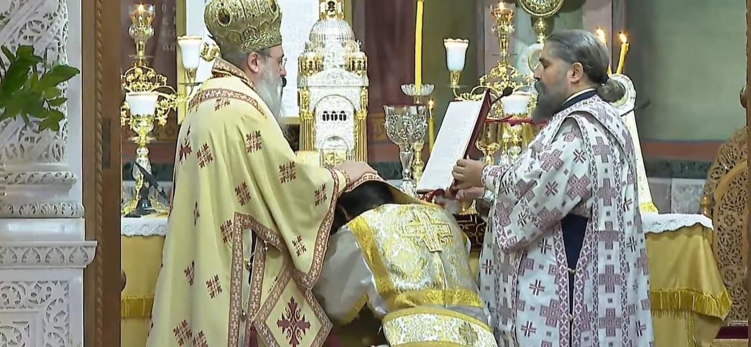 Μεγάλη συγκίνηση στην χειροτονία σε διάκονο του Παναγιώτη Τσέλου!