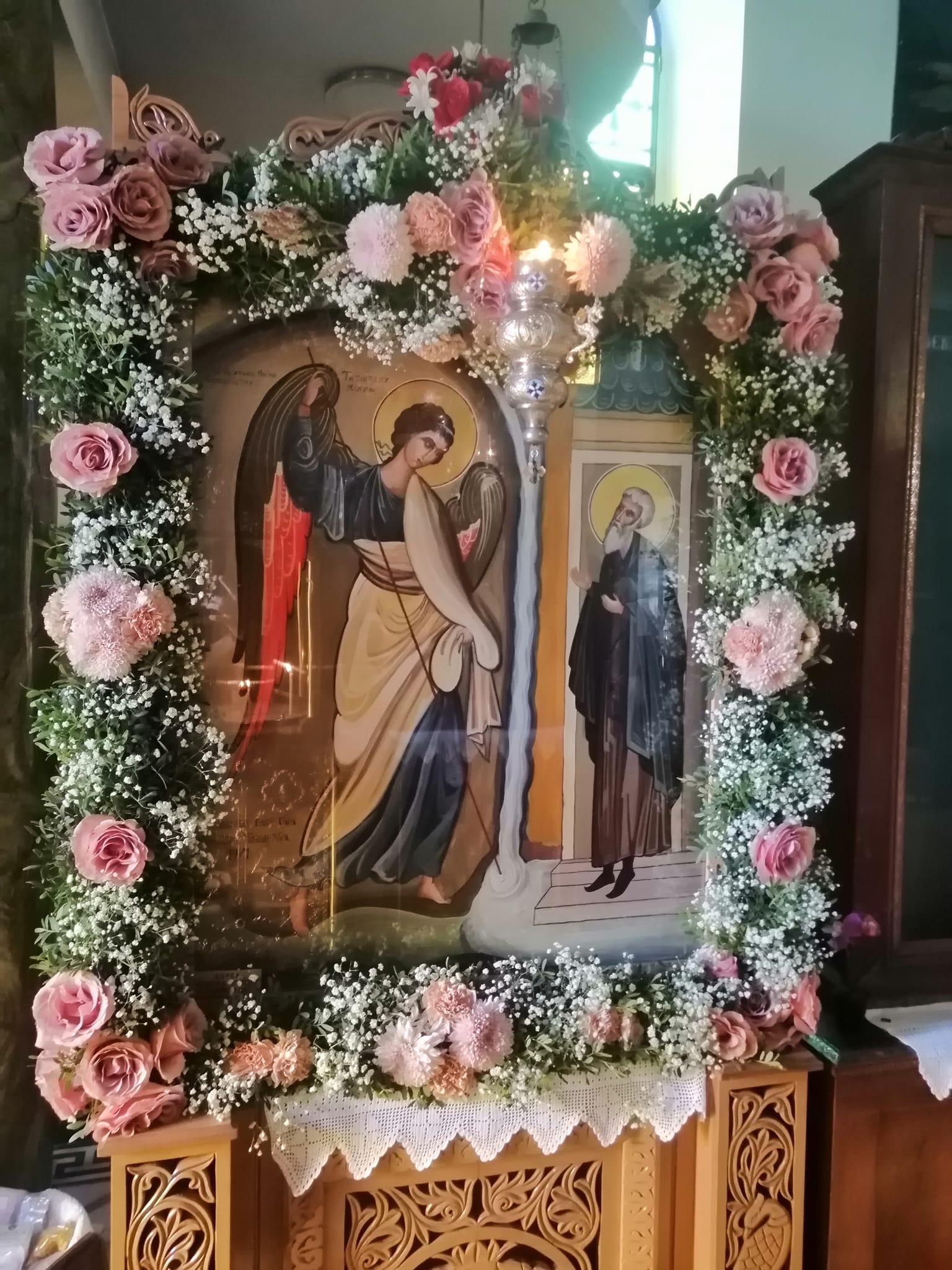 Η πανήγυρις του Αρχάγγελου Μιχαήλ αφορμή για συνάθροιση των κατοίκων του Σανταμεριου