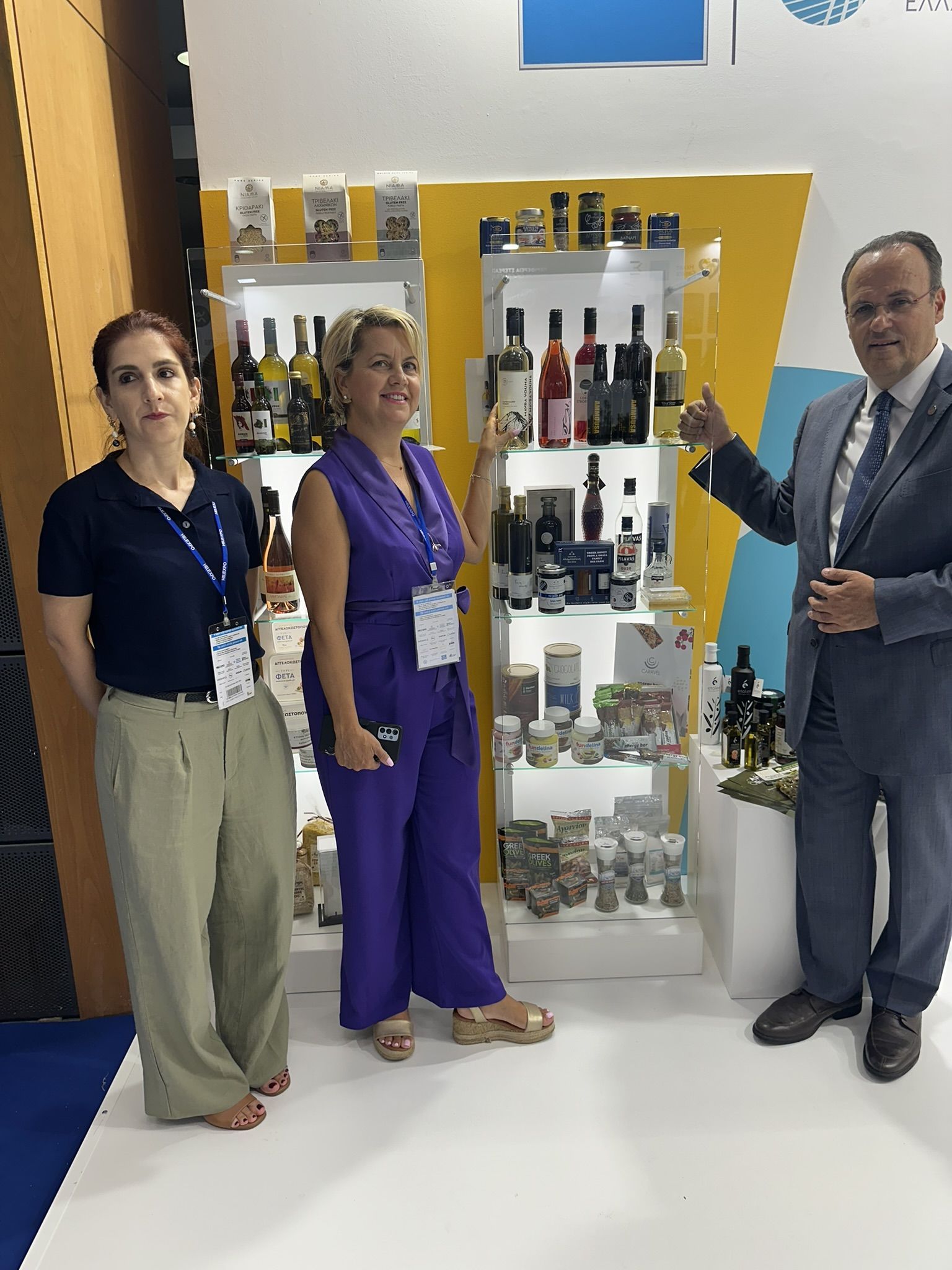 Το Επιμελητήριο Αχαϊας στην ΔΕΘ – Ο Πρόεδρος κ. Πλάτωνας Μαρλαφέκας στα περίπτερα των Αχαϊκών επιχειρήσεων