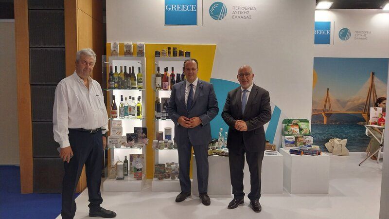 Το Επιμελητήριο Αχαϊας στην ΔΕΘ – Ο Πρόεδρος κ. Πλάτωνας Μαρλαφέκας στα περίπτερα των Αχαϊκών επιχειρήσεων