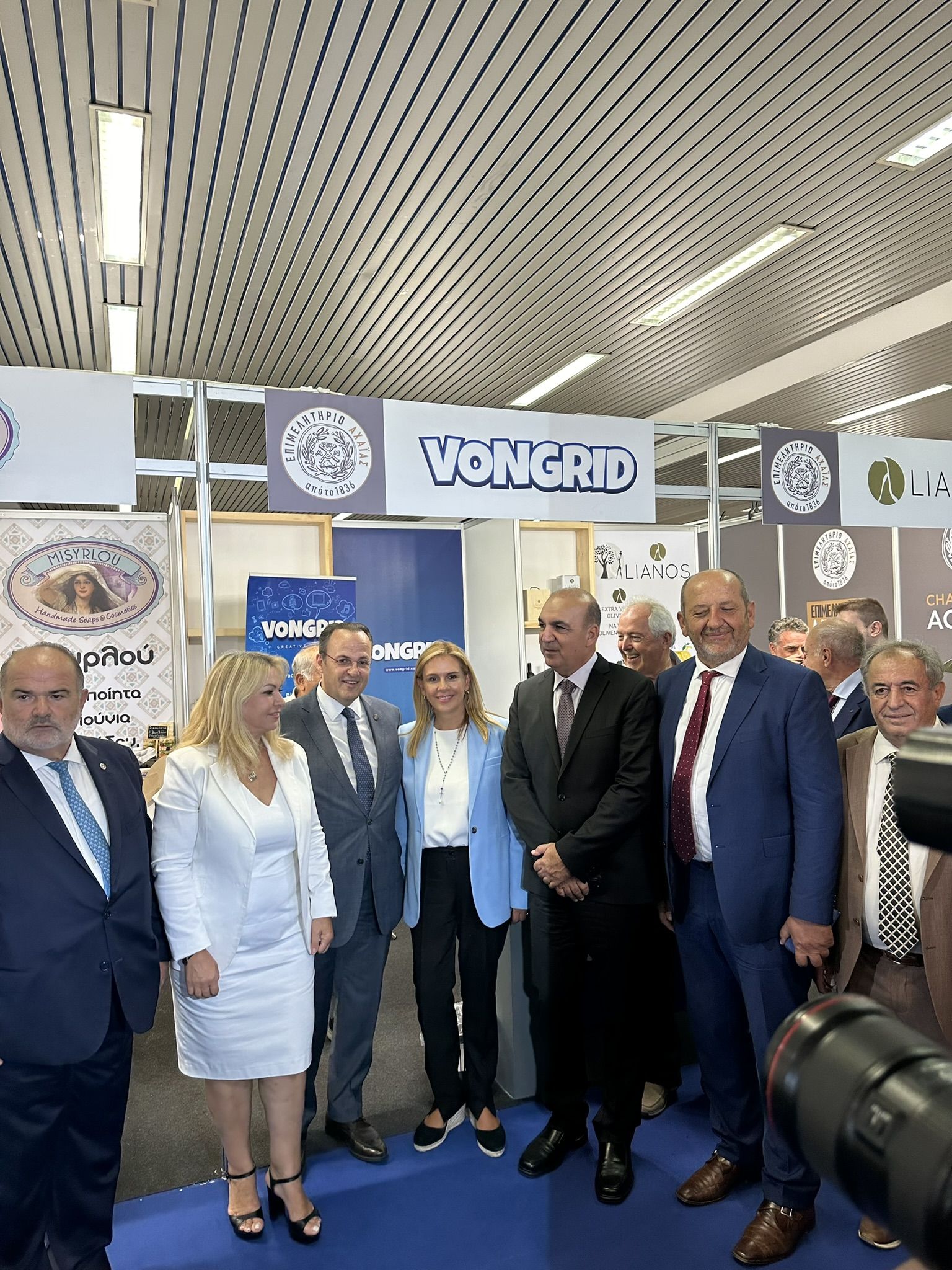 Το Επιμελητήριο Αχαϊας στην ΔΕΘ – Ο Πρόεδρος κ. Πλάτωνας Μαρλαφέκας στα περίπτερα των Αχαϊκών επιχειρήσεων