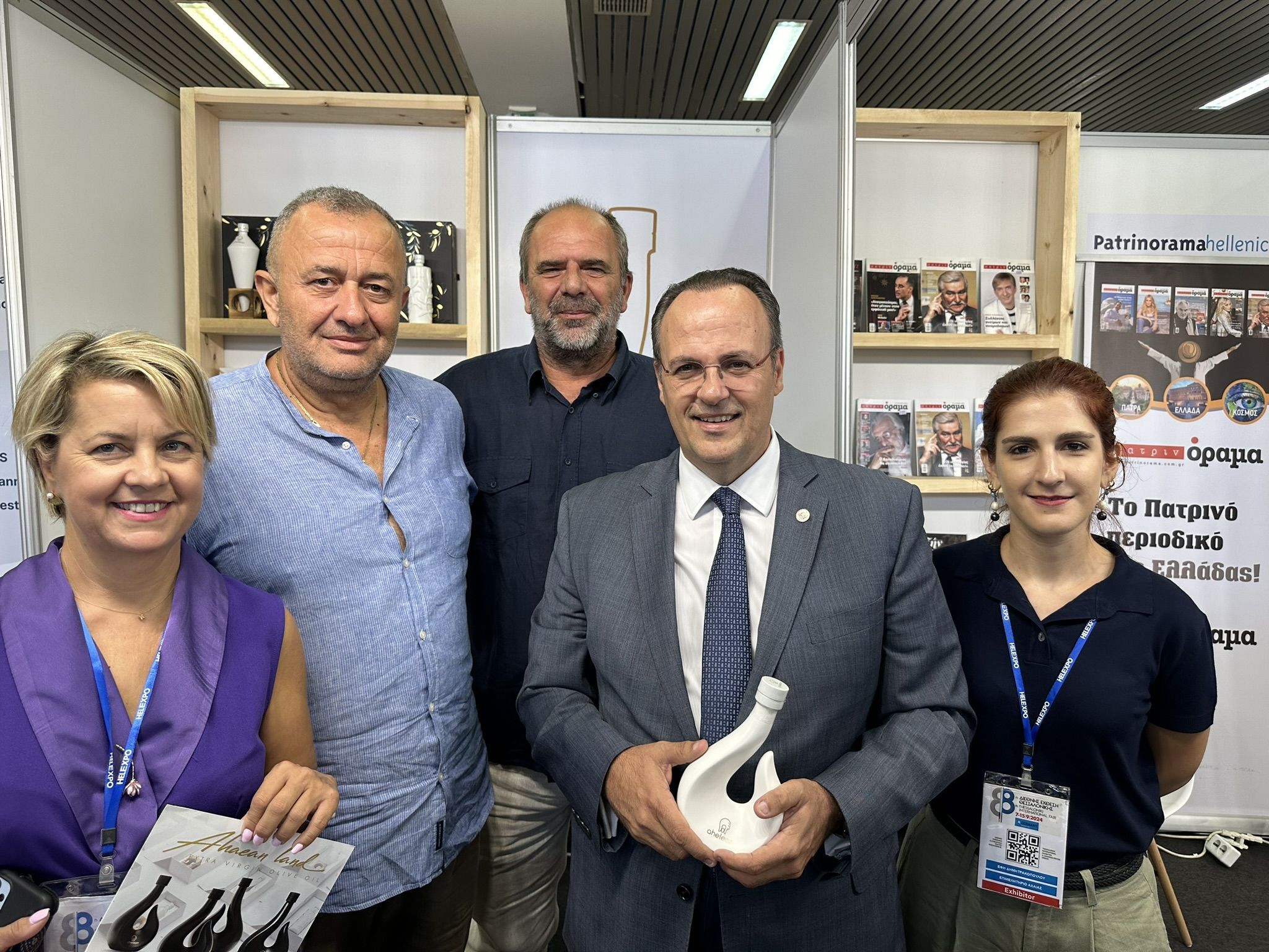 Το Επιμελητήριο Αχαϊας στην ΔΕΘ – Ο Πρόεδρος κ. Πλάτωνας Μαρλαφέκας στα περίπτερα των Αχαϊκών επιχειρήσεων