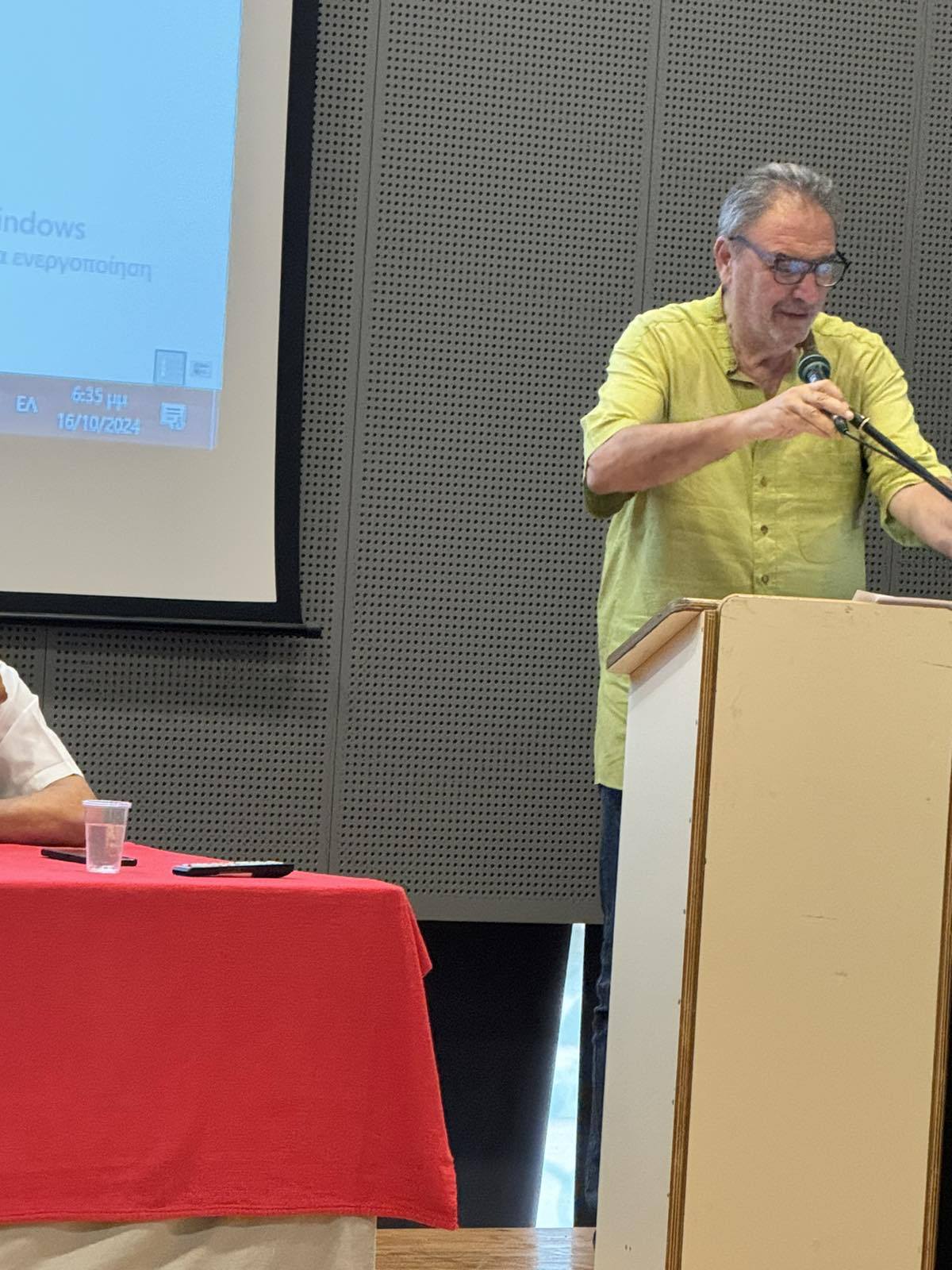 Έβαλε «γκολ» στις καρδιές του κοινού η ημερίδα για  «Το παρελθόν και το παρόν του Αχαϊκού ποδοσφαίρου»