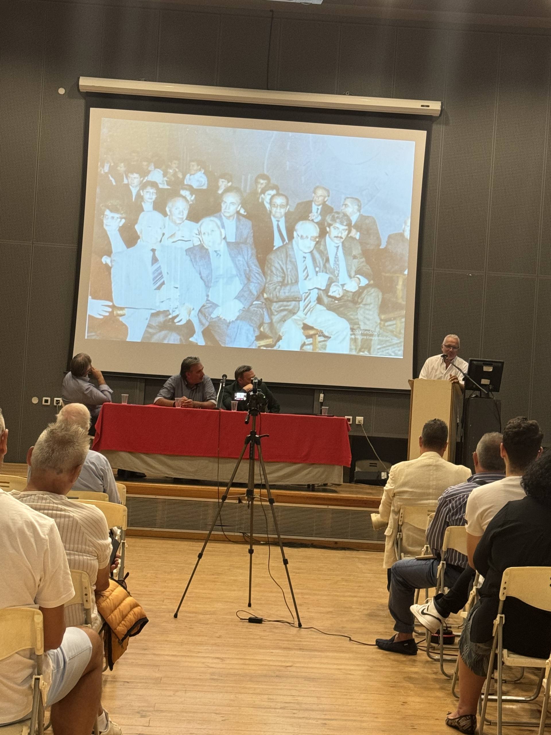 Έβαλε «γκολ» στις καρδιές του κοινού η ημερίδα για  «Το παρελθόν και το παρόν του Αχαϊκού ποδοσφαίρου»