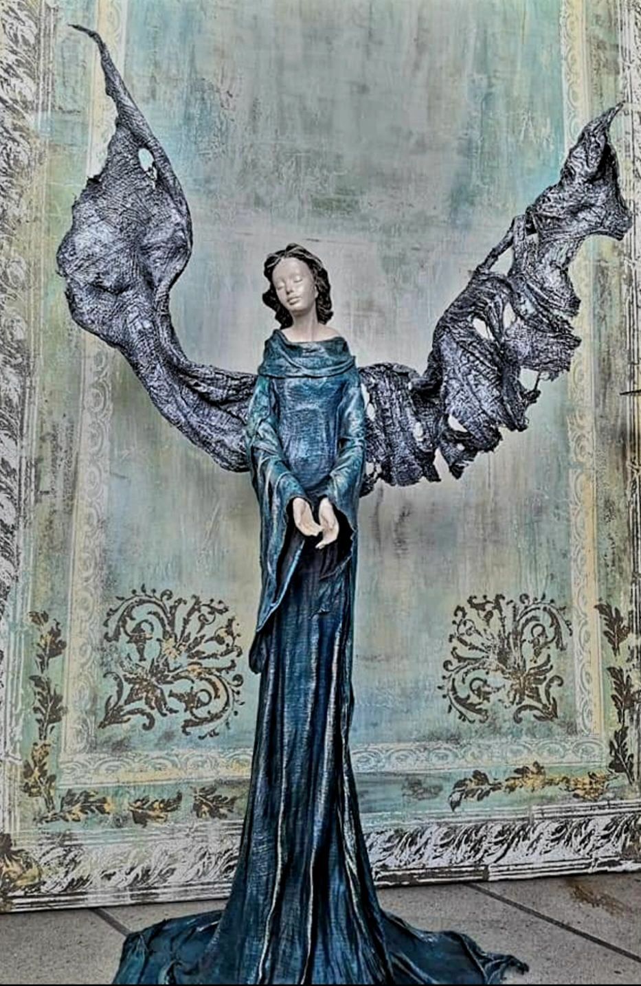 Σεμινάρια mixed media τεχνικών από οικολογικά υλικά και προϊόντα Powertex με την Μαριάννα Κοντοέ
