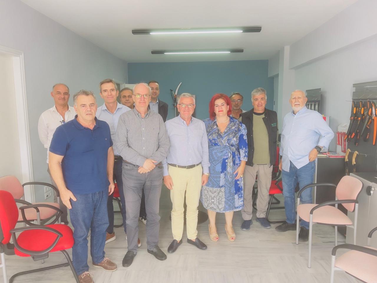 Tη Βιομηχανική Περιοχή της Πάτρας επισκέφθηκε ο Αντώνης Κουνάβης
