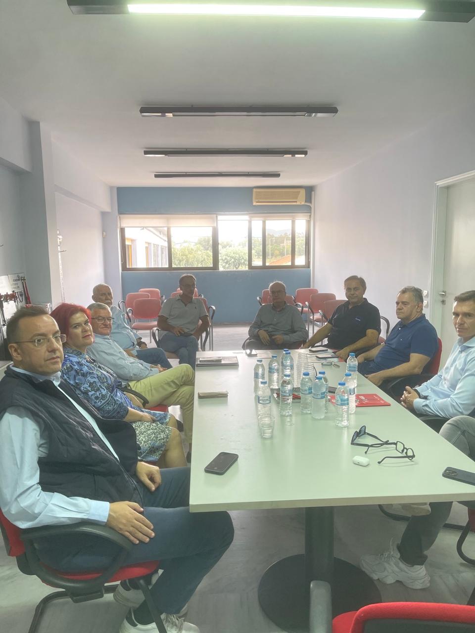 Tη Βιομηχανική Περιοχή της Πάτρας επισκέφθηκε ο Αντώνης Κουνάβης