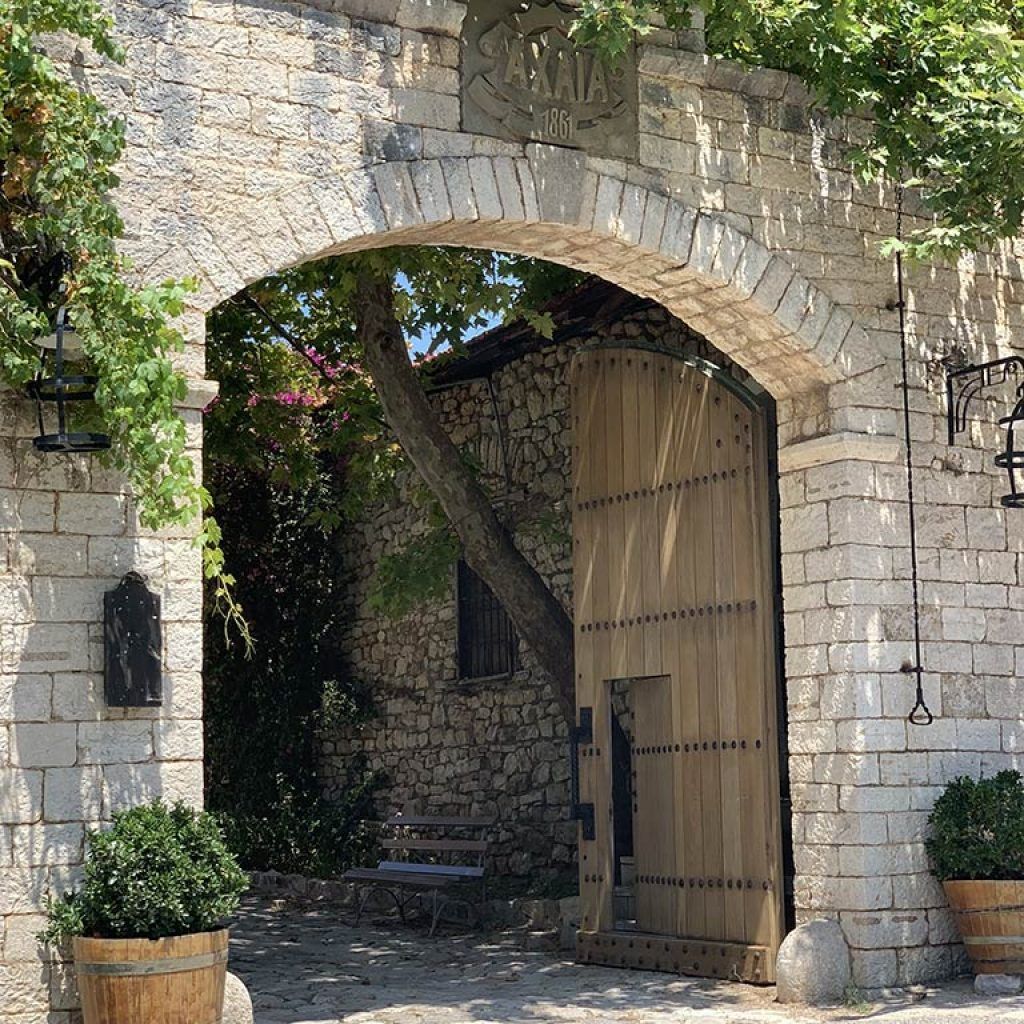 Welcome to UP: Ξενάγηση στο οινοποιείο της Achaia Clauss