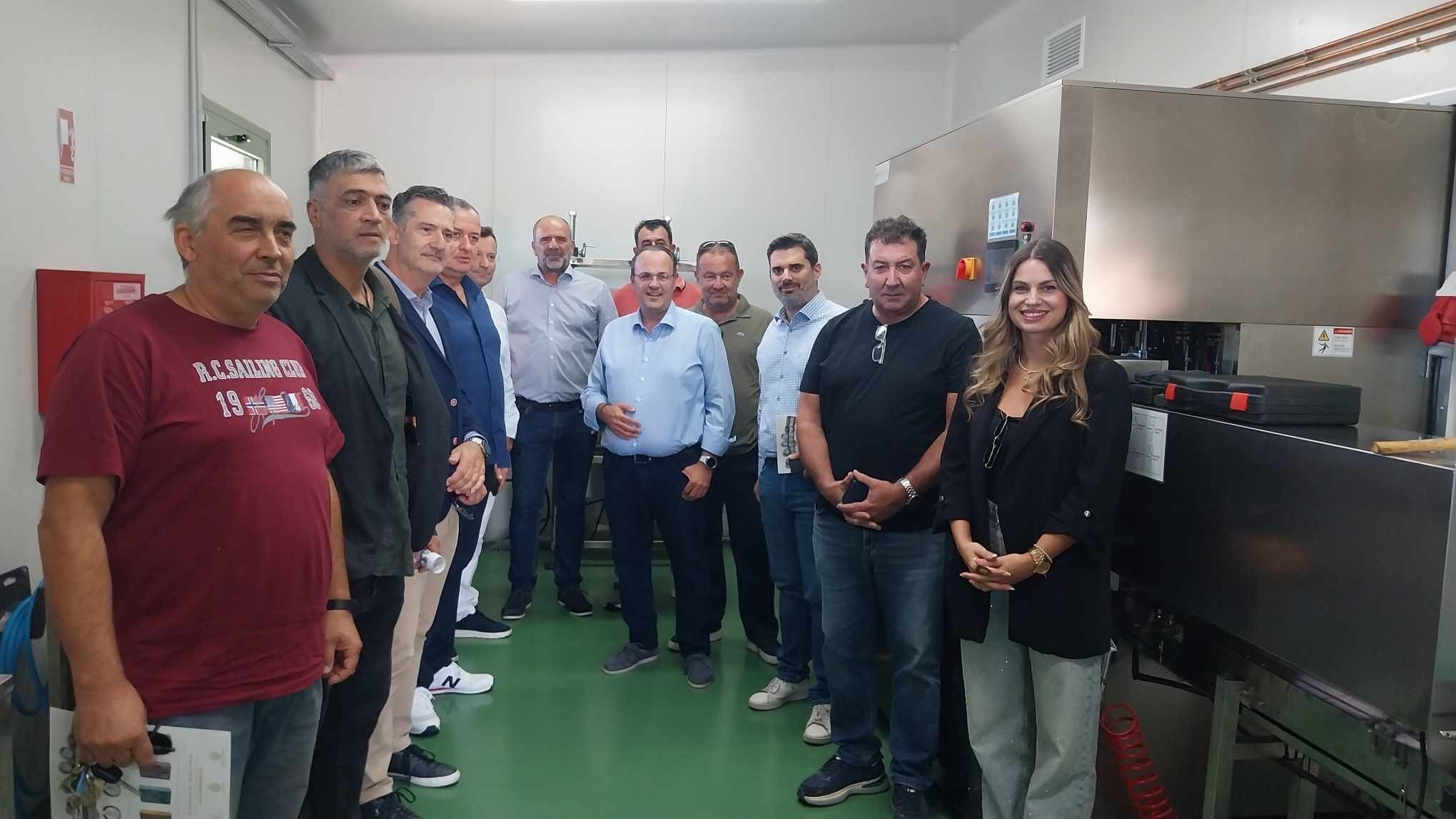 Επίσκεψη Προέδρου κ. Πλάτωνα Μαρλαφέκα και αντιπροσωπείας της Διοίκησης του Επιμελητηρίου Αχαΐας σε πρότυπη Αχαϊκή επιχείρηση και τη ΒΙ.ΠΕ. Πατρών