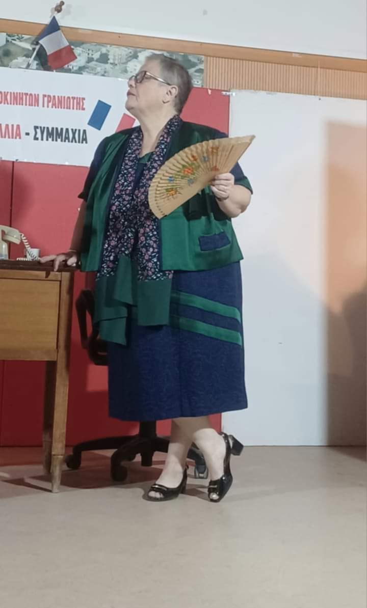 Αφροδίτη Σκαλτσά Δημητρακοπούλου “Το όνειρό μου ήταν μια θεατρική ομάδα”
