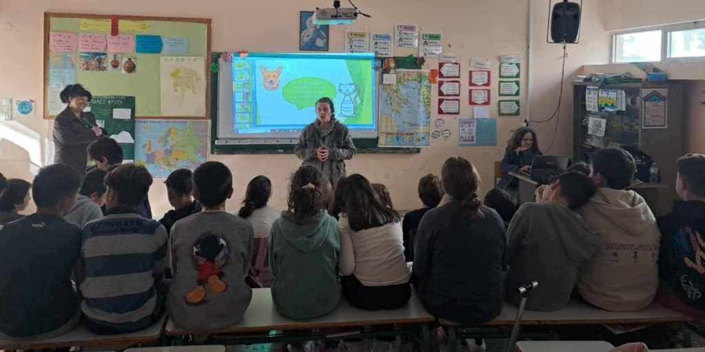 Εκπαιδευτικό πρόγραμμα φιλοζωίας, για τα ζώα συντροφιάς, παρουσιάστηκε από τον Δήμο Πατρέων στο 19ο Δημοτικό Σχολείο