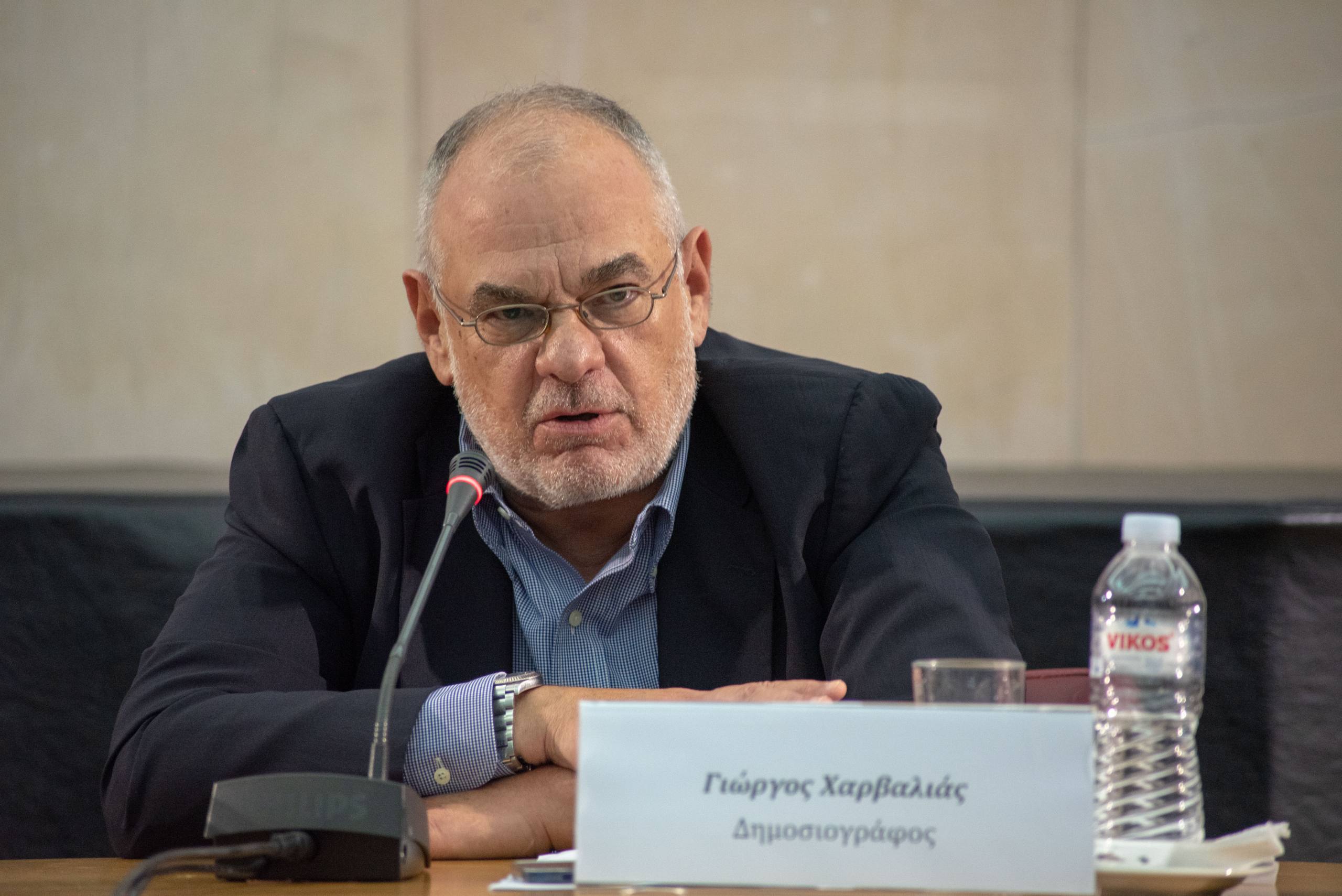 Ο δημοσιογράφος και συγγραφέας Γιώργος Χαρβαλιάς μιλάει στο “π” για την παρουσίαση του βιβλίου του “Γιαβολ” στην Πάτρα