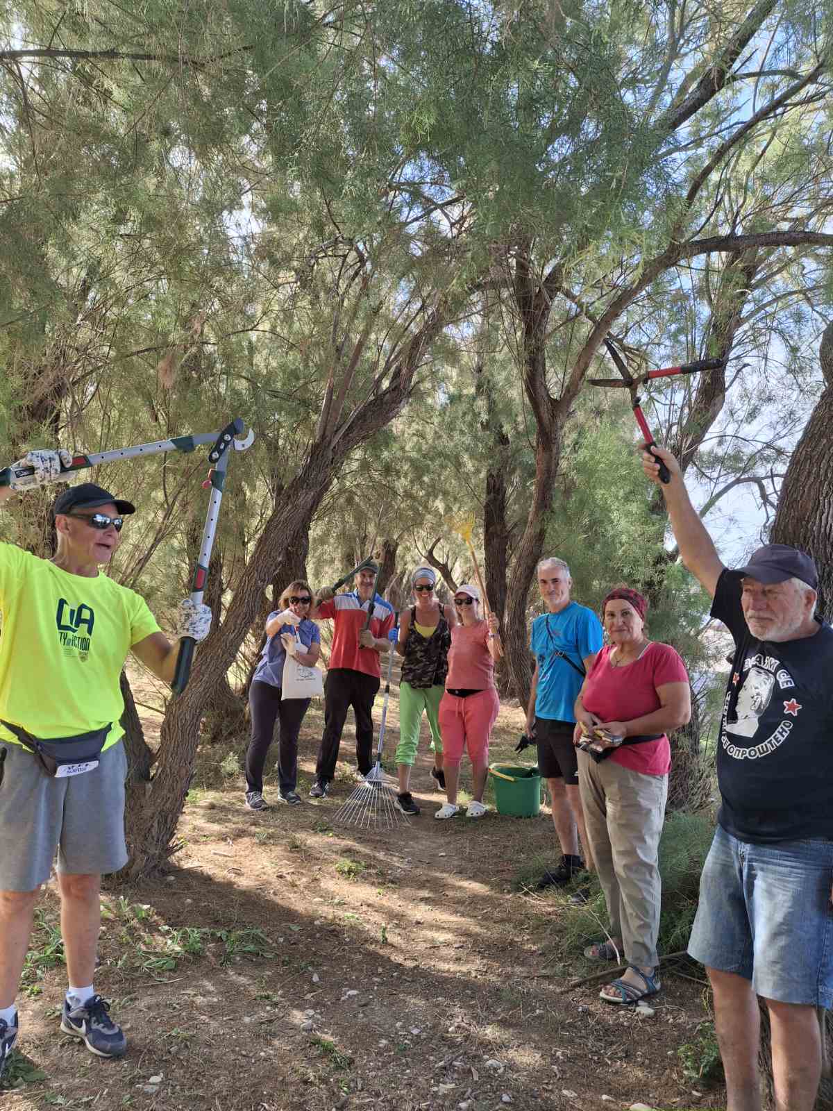 Εθελοντικές Δράσεις του Πάρκου Εκπαιδευτικών Δράσεων του Δήμου Πατρέων στο Έλος Αγυιάς