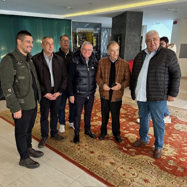 Περιοδεία του υποψήφιου προέδρου για το επιμελητήριο Αχαΐας Αντώνη Κουνάβη στα Καλάβρυτα