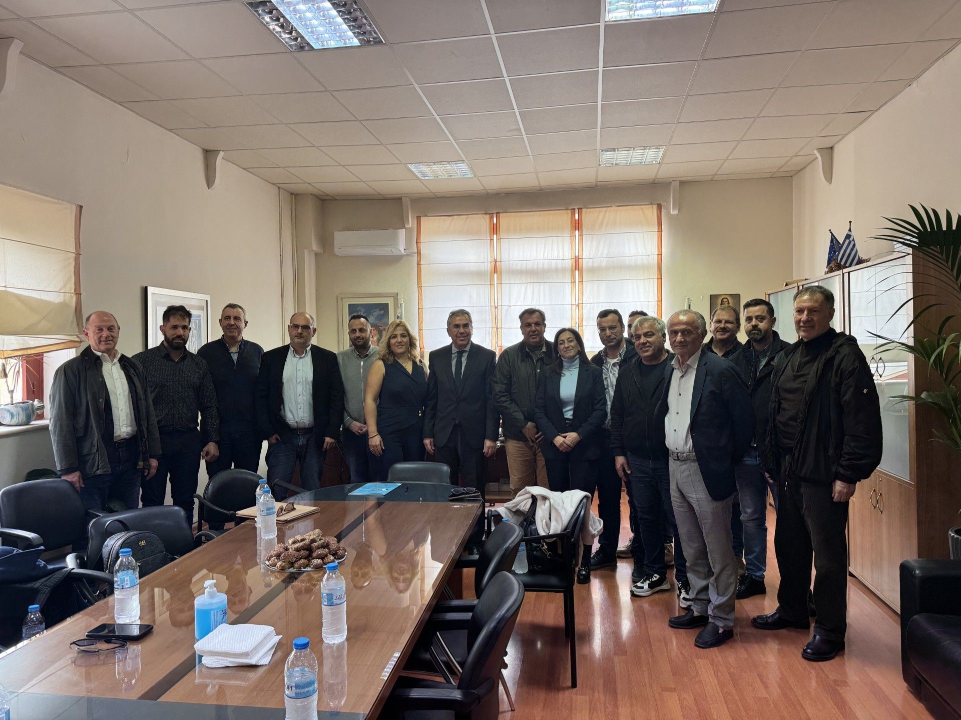 Επίσκεψη Υποψηφίου Προέδρου Επιμελητηρίου Αχαΐας κ. Αντώνη Ποταμίτη στον Δήμο Ερυμάνθου – Συνάντηση με τον Δήμαρχο κ. Θεόδωρο Μπαρή