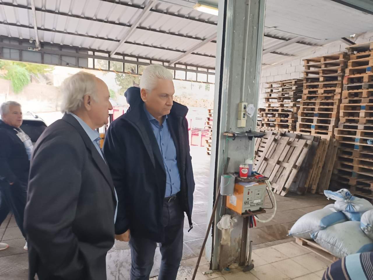 Επίσκεψη Φ. Ζαΐμη στο Εκκλησιαστικό – Λαογραφικό Μουσείο και στον Ελαιουργικό Συνεταιρισμό Λουσικών