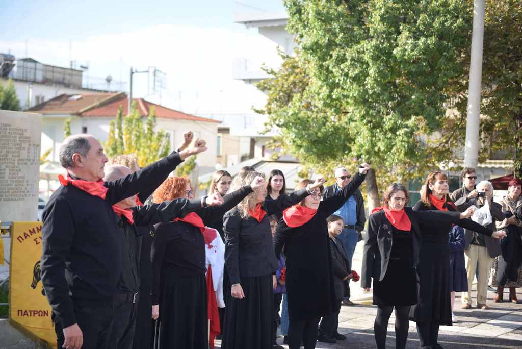 Εκδηλώσεις τιμής και μνήμης για τους εκτελεσμένους αγωνιστές της εθνικής αντίστασης στο μπλόκο των Προσφυγικών