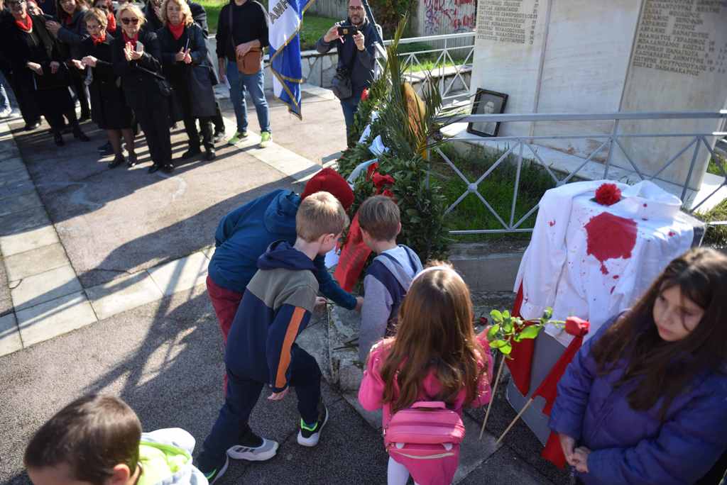 Εκδηλώσεις τιμής και μνήμης για τους εκτελεσμένους αγωνιστές της εθνικής αντίστασης στο μπλόκο των Προσφυγικών