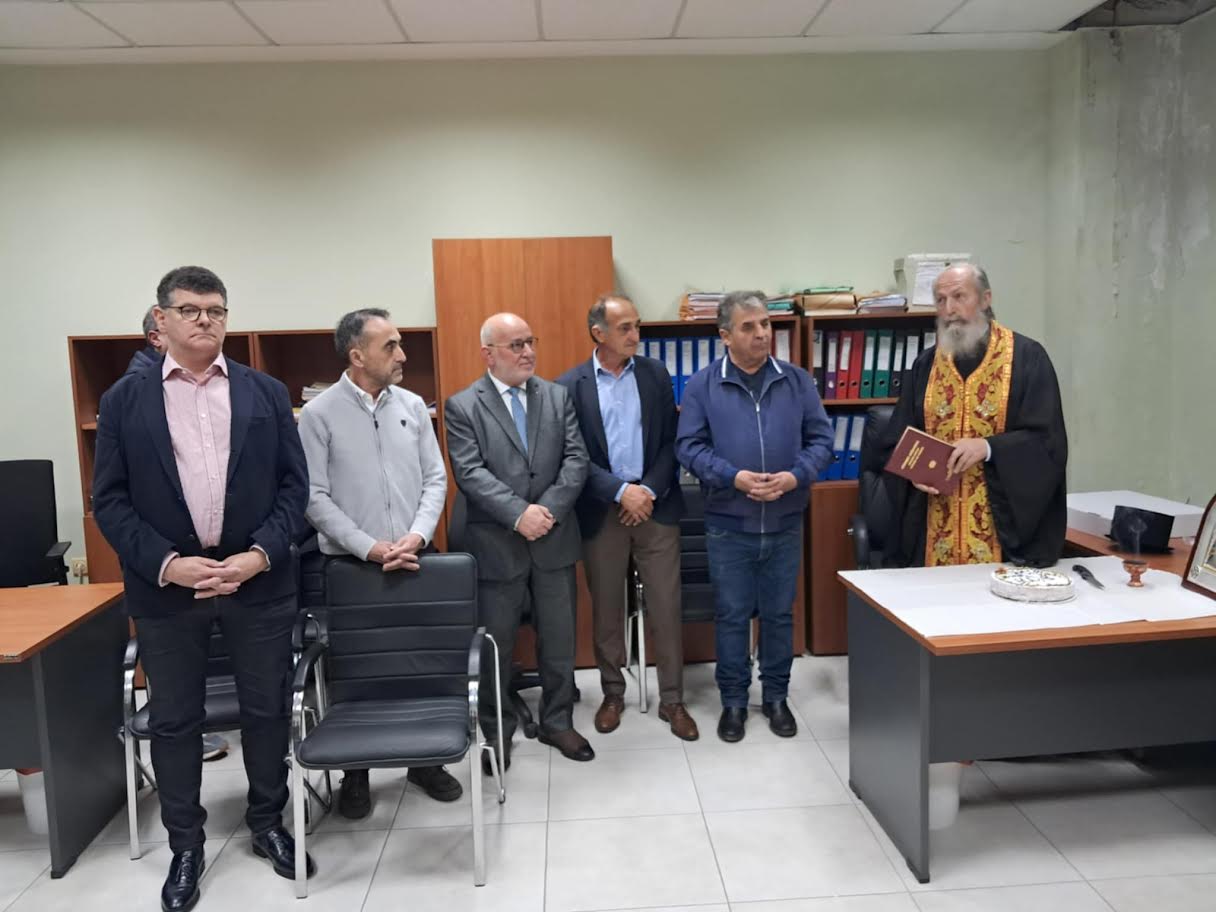 Ο ΠΡΟΕΔΡΟΣ ΤΟΥ ΕΠΙΜΕΛΗΤΗΡΙΟΥ ΑΧΑΪΑΣ ΣΤΟ ΒΙΟΤΕΧΝΙΚΟ ΠΑΡΚΟ ΠΑΤΡΑΣ