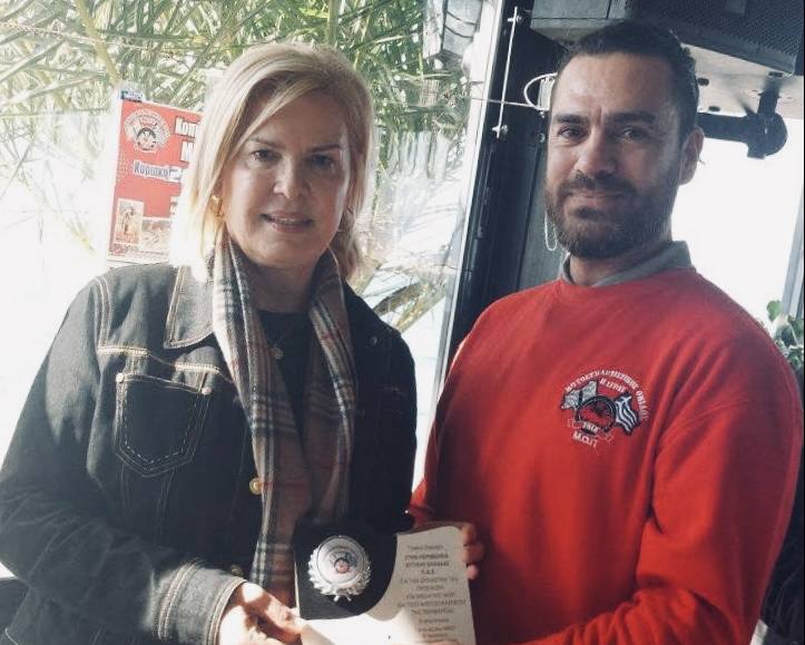 Δωρεά Απινιδωτή και Τιμητική Βράβευση στον “ΜΟΠ Πατρών” από την Αντιπεριφέρεια Κοινωνικής Πολιτικής και Οικογένειας.