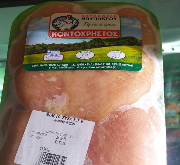 Ανάκληση μη Ασφαλούς τροφίμου