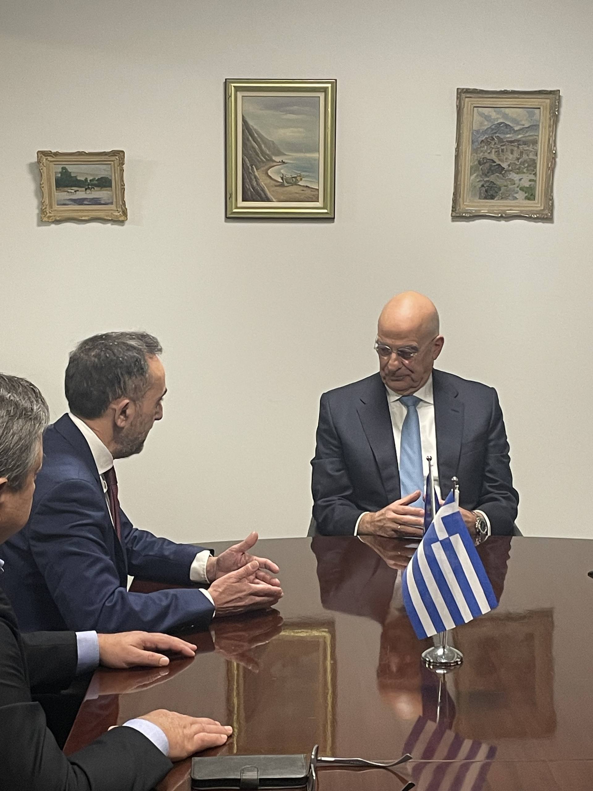 Επίσκεψη του Υπουργού Εθνικής Άμυνας κ. Νίκου Δένδια στο Επιμελητήριο Αχαΐας