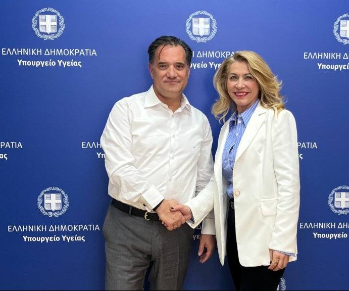 Συνάντηση πολιτευτή Παναγιώτας Παυλοπούλου με τον υπουργό υγείας.