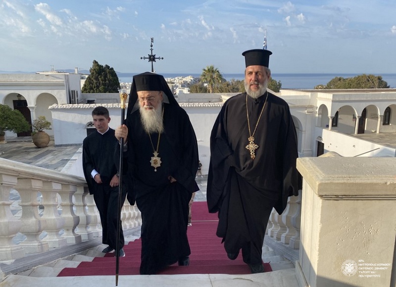 Ο Σεβασμιώτατος Μητροπολίτης Κορίνθου Διονύσιος στον «Ε.Κ.» για την περιπέτεια της υγείας του