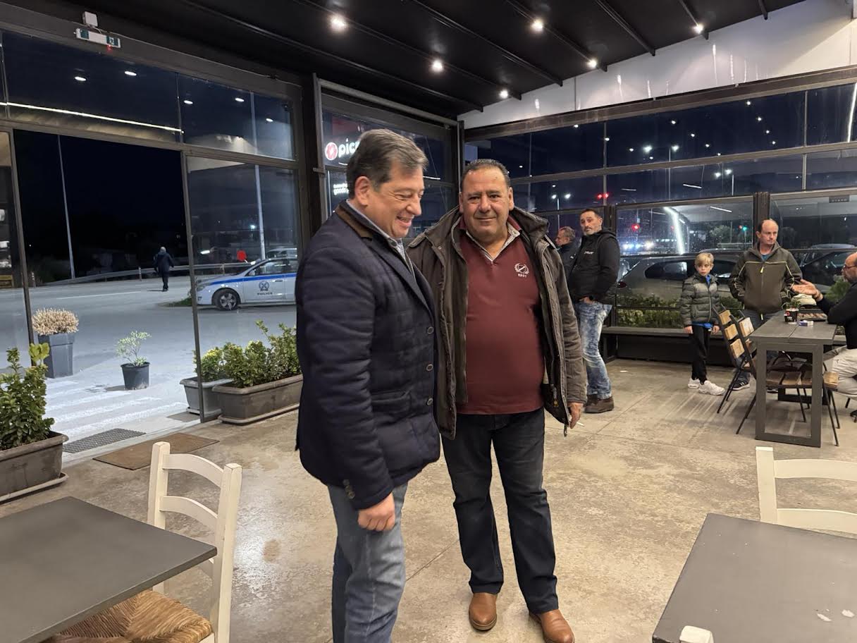 Συνάντηση με τους αγρότες της Δυτ. Αχαϊας για τον υποψήφιο βουλευτή Αχαΐας της Ελληνικής Λύσης κ. Δημήτρη Παλούμπη