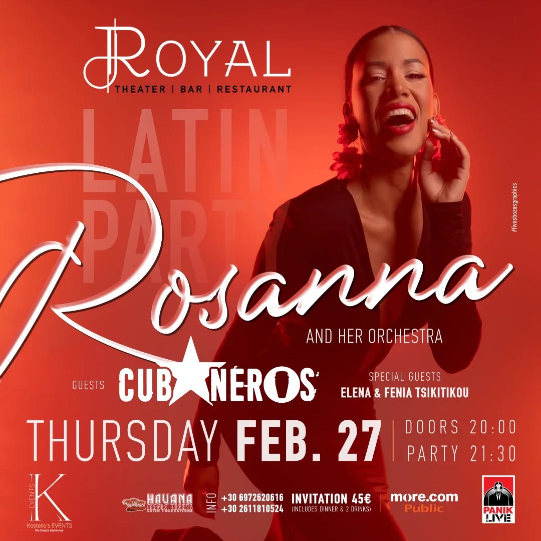 Rosanna Mailan and her Orchestra στο Royal Patras