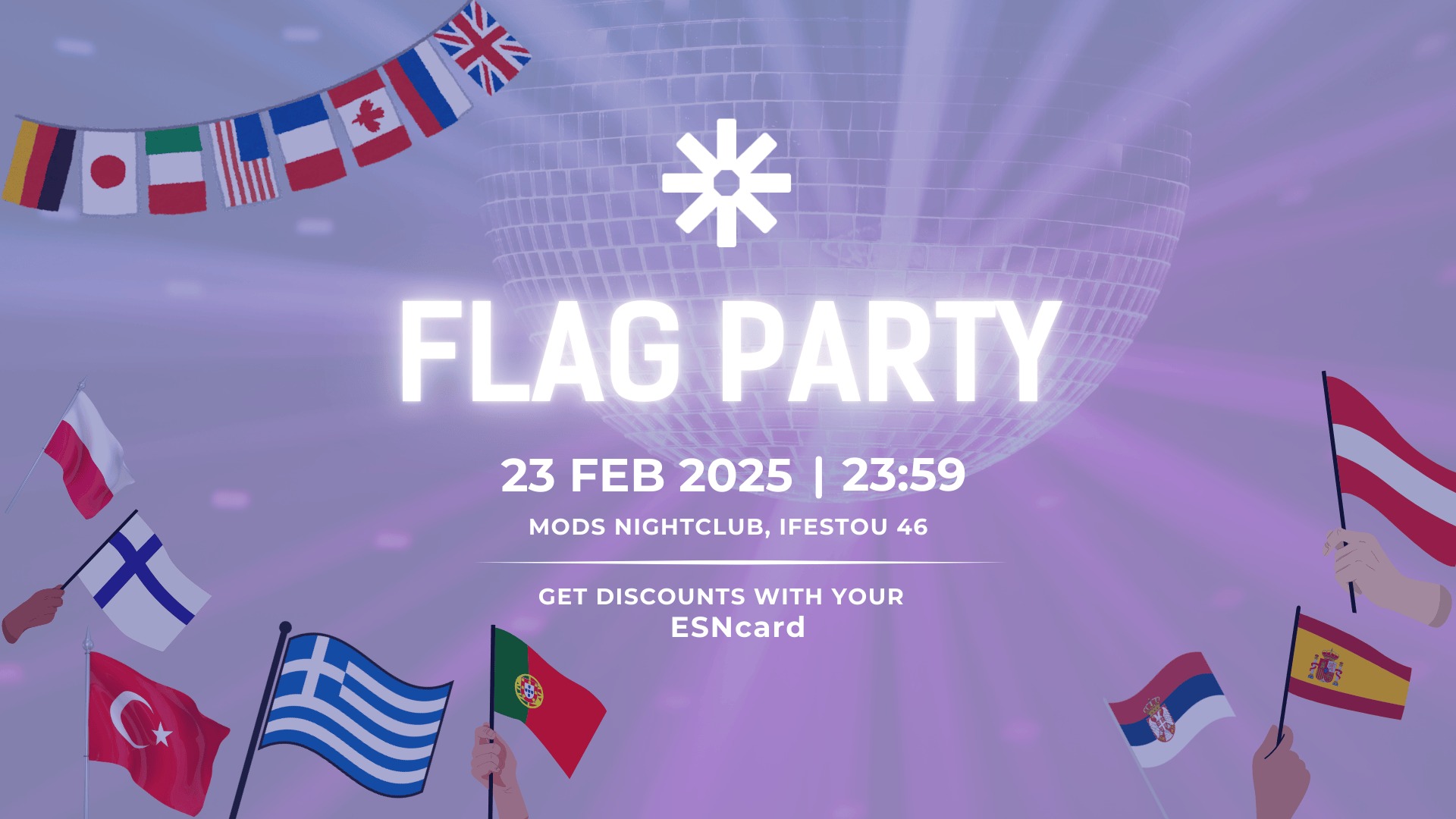 Flag Party στο Mods Club