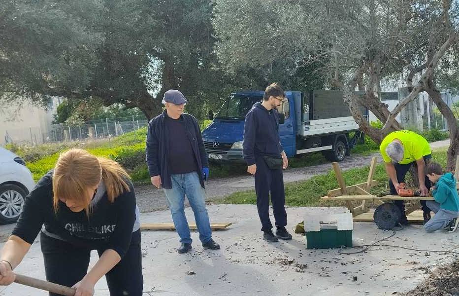 Αναβάθμιση δημοτικού χώρου από το Σύλλογο Παραλίας Προαστίου και Πλατανόδασους “Η ΔΡΑΣΗ”