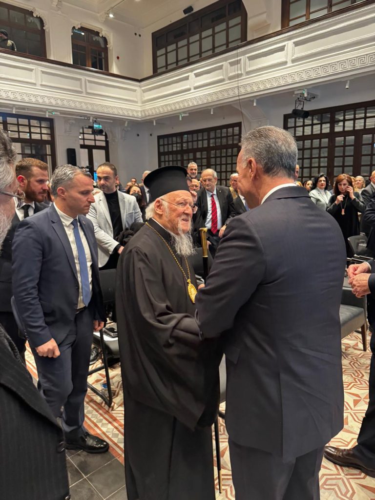 Εγκώμιο Οικουμενικού Πατριάρχη Βαρθολομαίου για την Ελληνική Γλώσσα