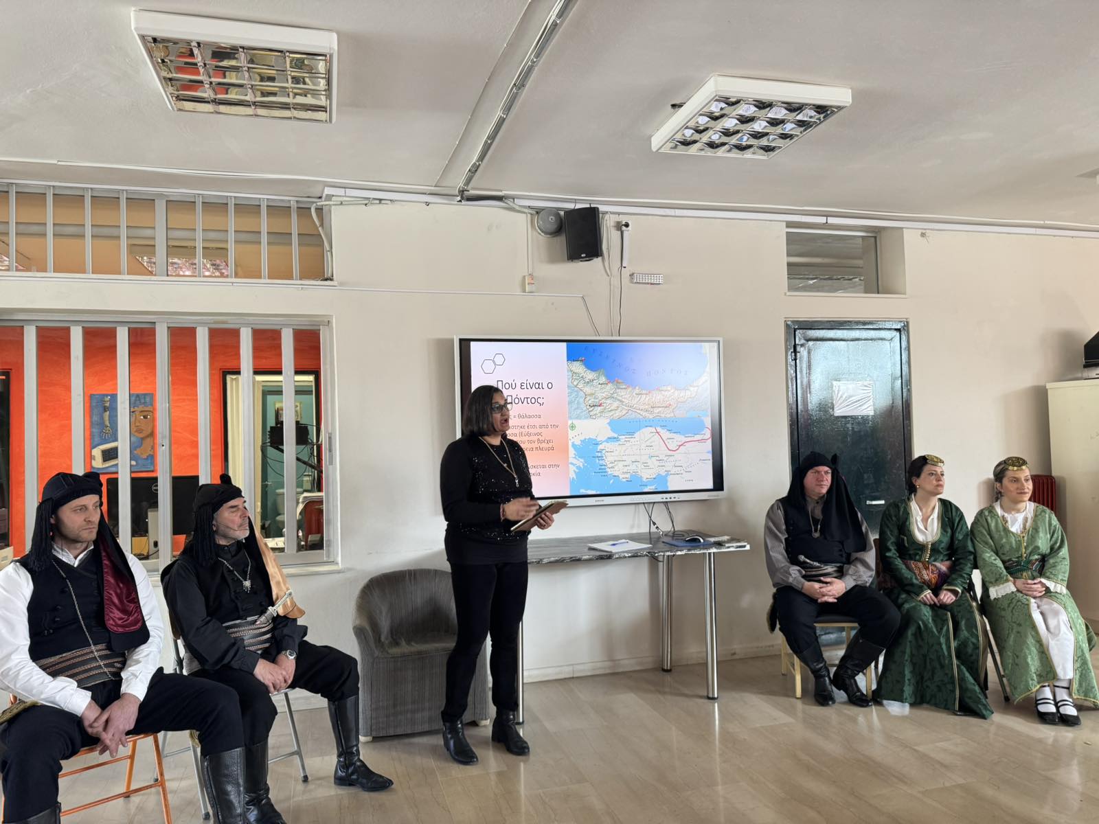 Εκπαιδευτική επίσκεψη του Φάρου Ποντίων στο Γυμνάσιο Ρίου
