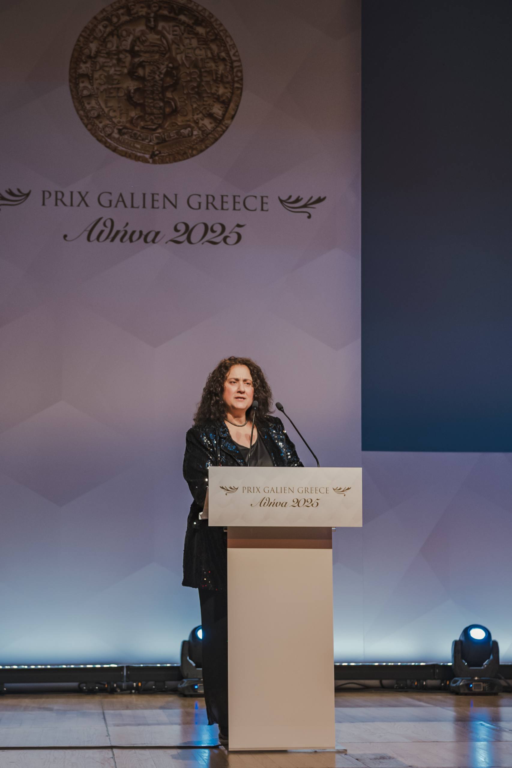 Η Διακεκριμένη Ελληνο-Αυστραλή Ερευνήτρια Δρ Βάσω Αποστολοπούλου το Τιμώμενο Πρόσωπο στη Τελετή Βραβεύσεων Prix Galien Greece 2025.
