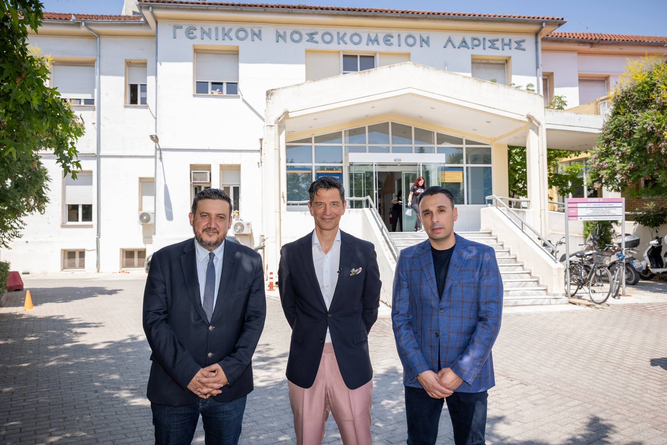 Από την καρδιά της φύσης στην ψυχή της κοινωνίας: Η ΘΕΟΝΗ μαζί με τον πρεσβευτή της Σάκη Ρουβά σήμαναν την έναρξη των εργασιών ανακαίνισης της Παιδιατρικής Κλινικής του Γενικού Νοσοκομείου Λάρισας