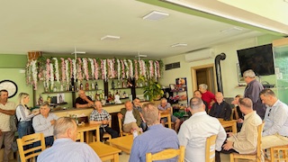 Ο Γιώργος Α. Παπανδρέου στις πυρόπληκτες περιοχές του Δήμου Ερυμάνθου