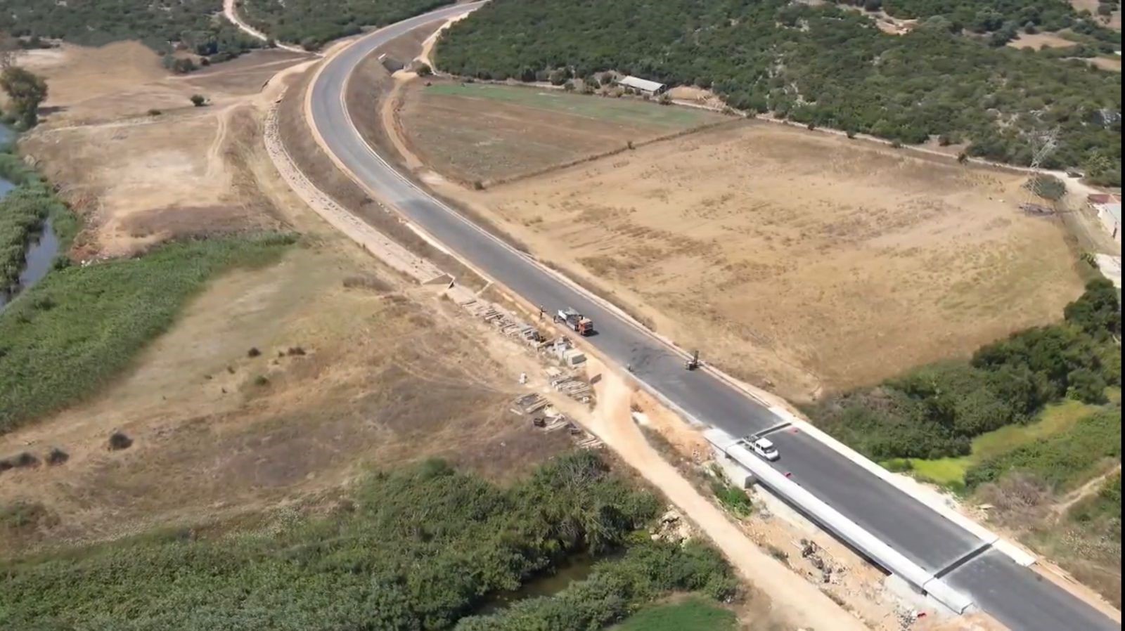 Αυτοψία του Υπουργού Υποδομών και Μεταφορών Χρίστου Δήμα στο έργο κατασκευής και αναβάθμισης της οδικής σύνδεσης Βόνιτσας – Λευκάδας