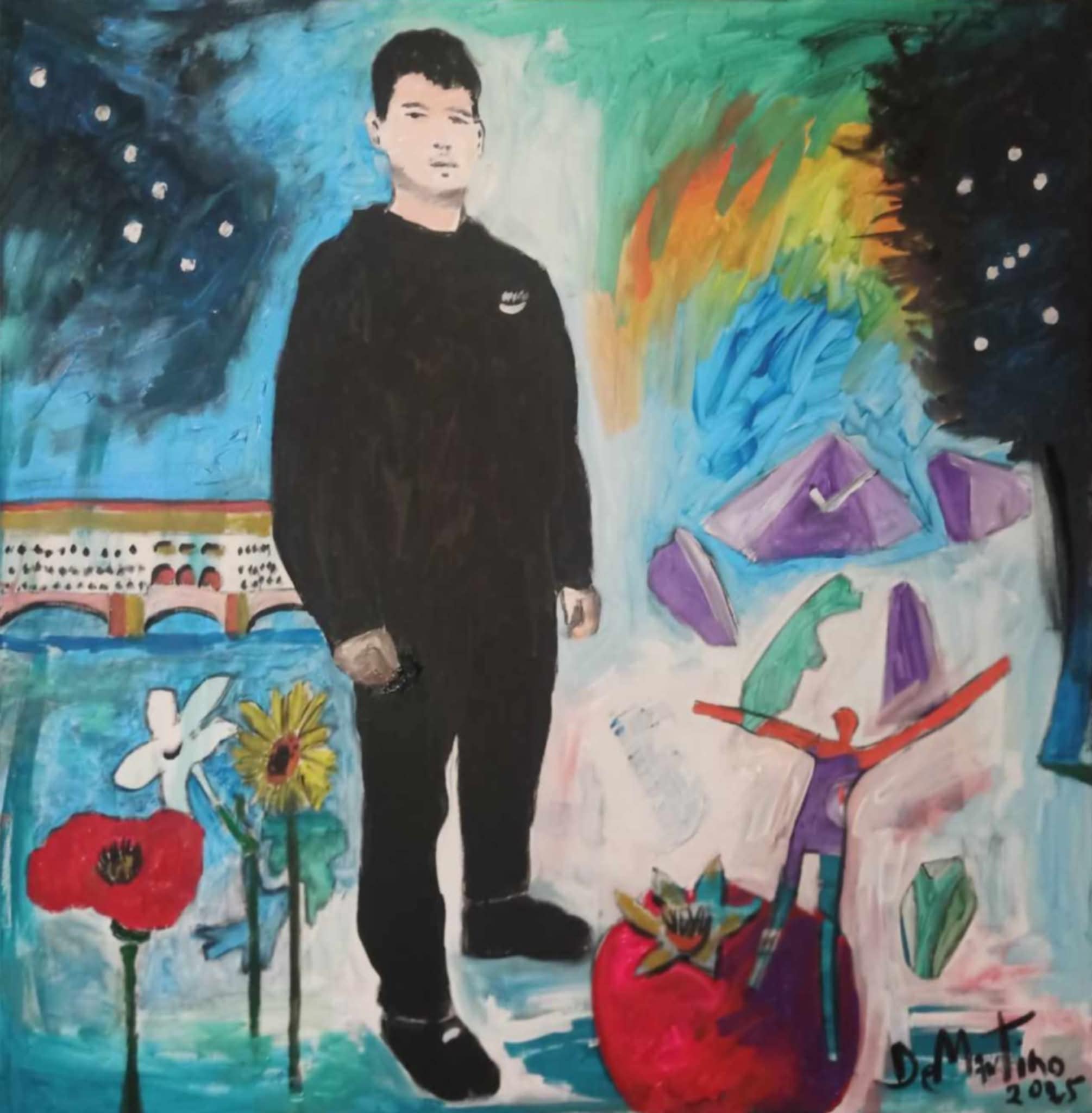 Ο  εικαστικός Alessandro DeMartino μιλάει στο «π»  Ζωγραφίζοντας τη Σιωπή