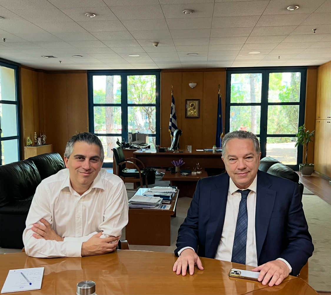 Κ. Σβόλης: Συνάντηση με τον Υπουργό Υποδομών και Μεταφορών στο Υπουργείο