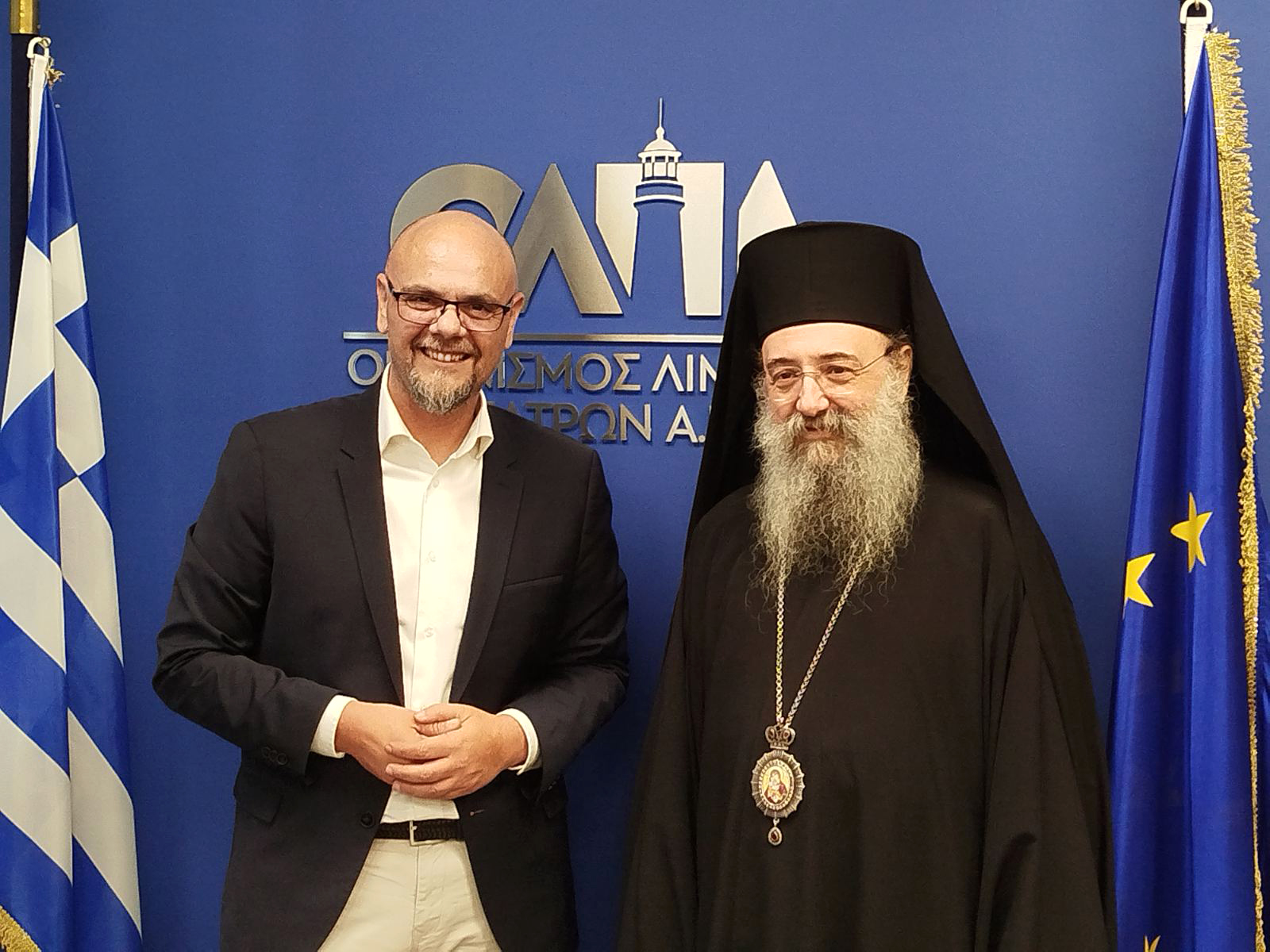 Συνάντηση του Διευθύνοντος Συμβούλου Ο.Λ.ΠΑ. με τον Μητροπολίτη Πατρών