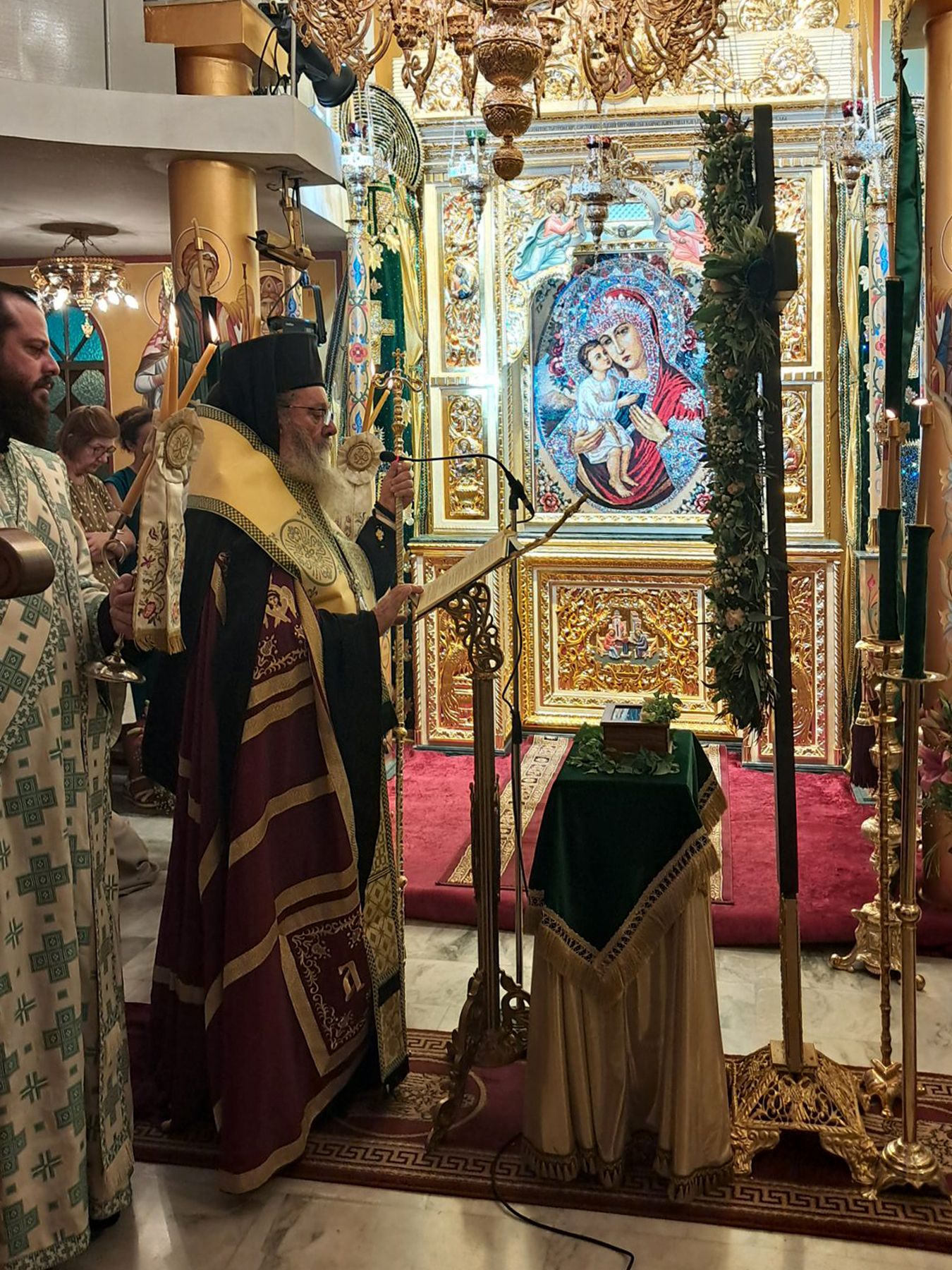 Λαμπρός Εορτασμός της Ιεράς Μονής Τιμίου Σταυρού Ανθούπολης Πατρών