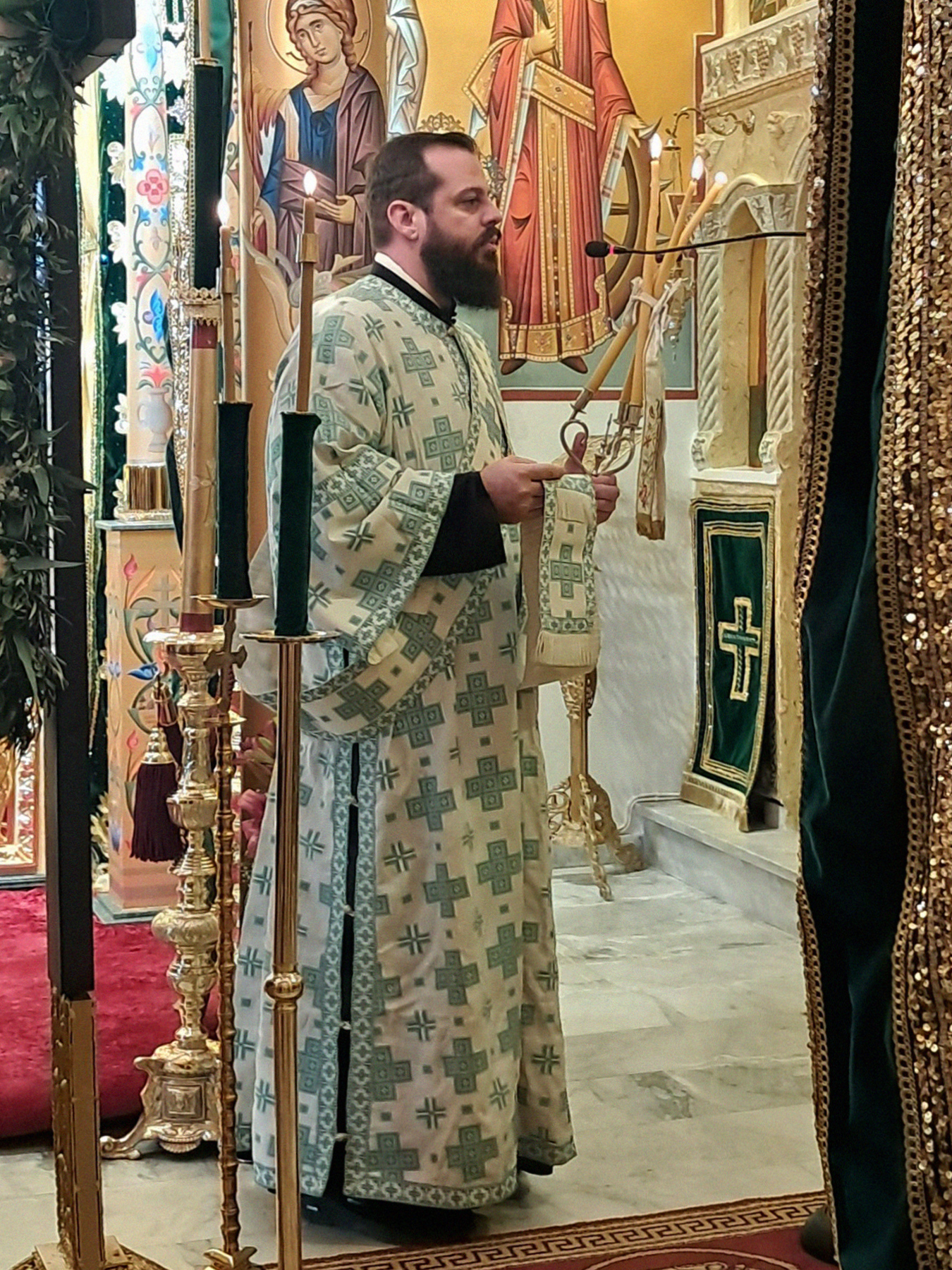 Λαμπρός Εορτασμός της Ιεράς Μονής Τιμίου Σταυρού Ανθούπολης Πατρών