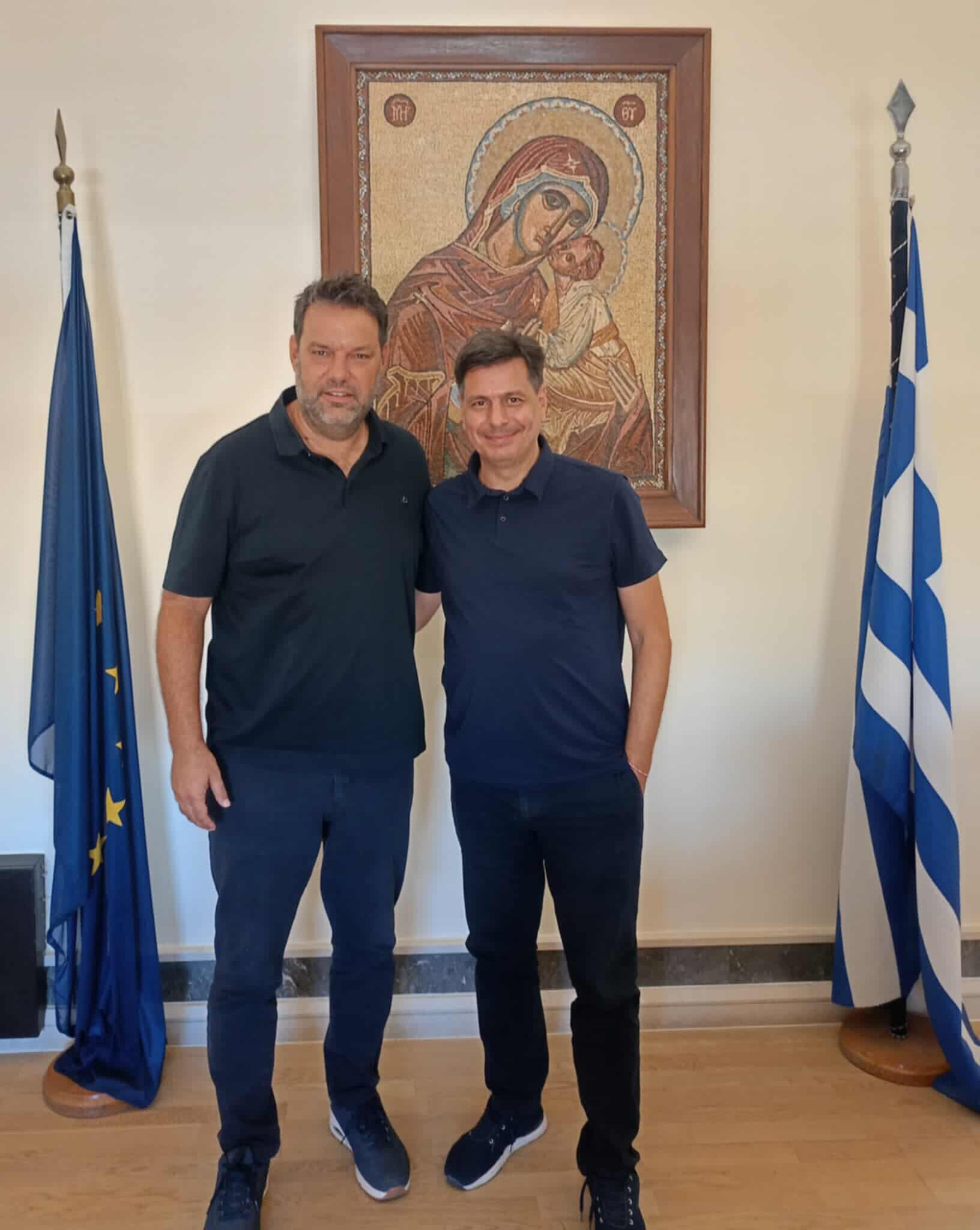 Συναντήσεις Πέτρου Ψωμά με Δημάρχους Ρόδου και Χανίων – Σειρά αυτοδιοικητικών επαφών και διεύρυνση του δικτύου δημάρχων